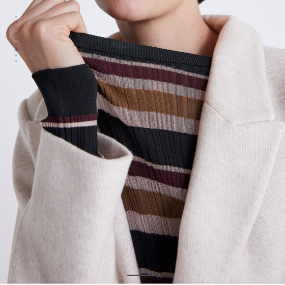 ZARA Double Breasted Coat - Picture 4 of 8